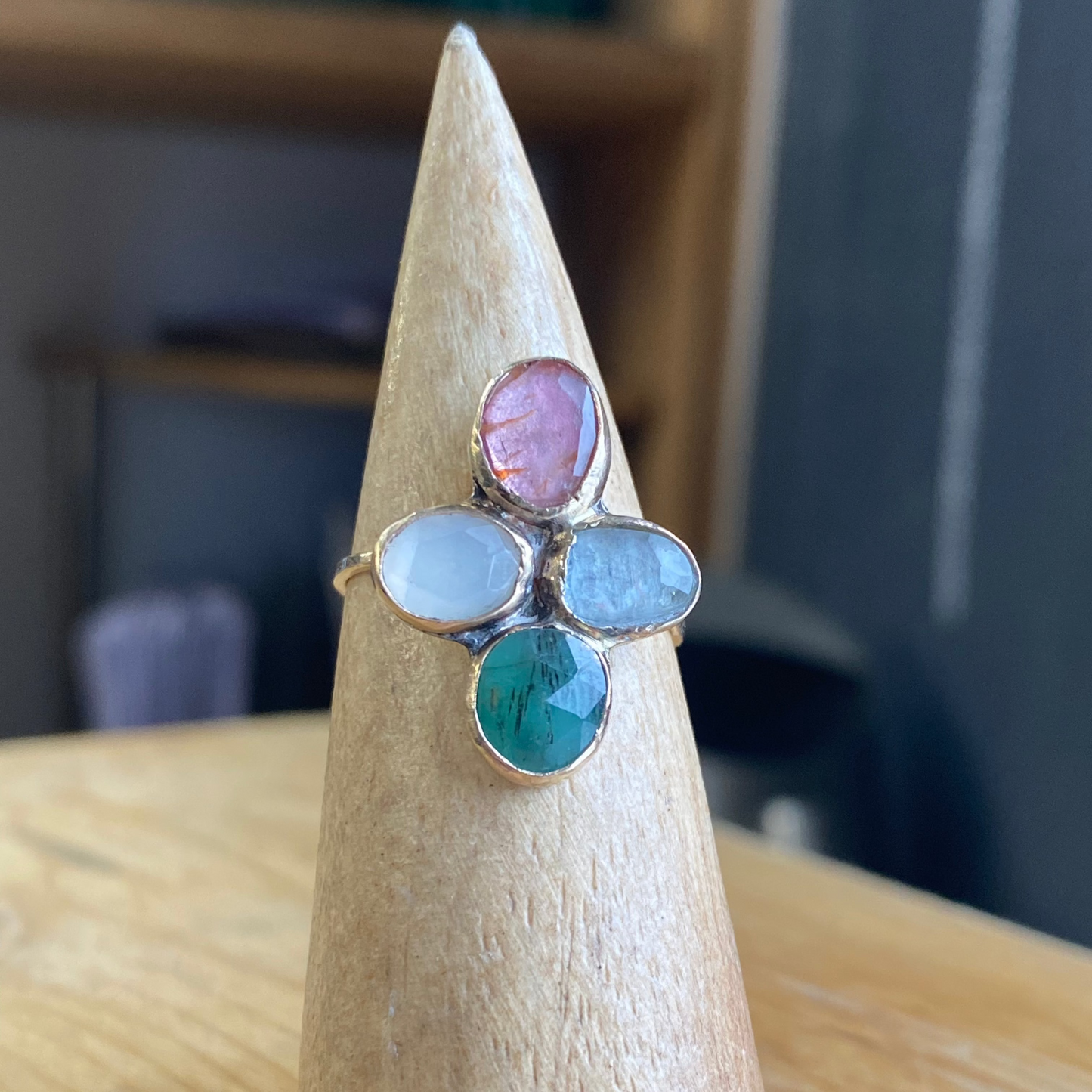 Clover Family ring