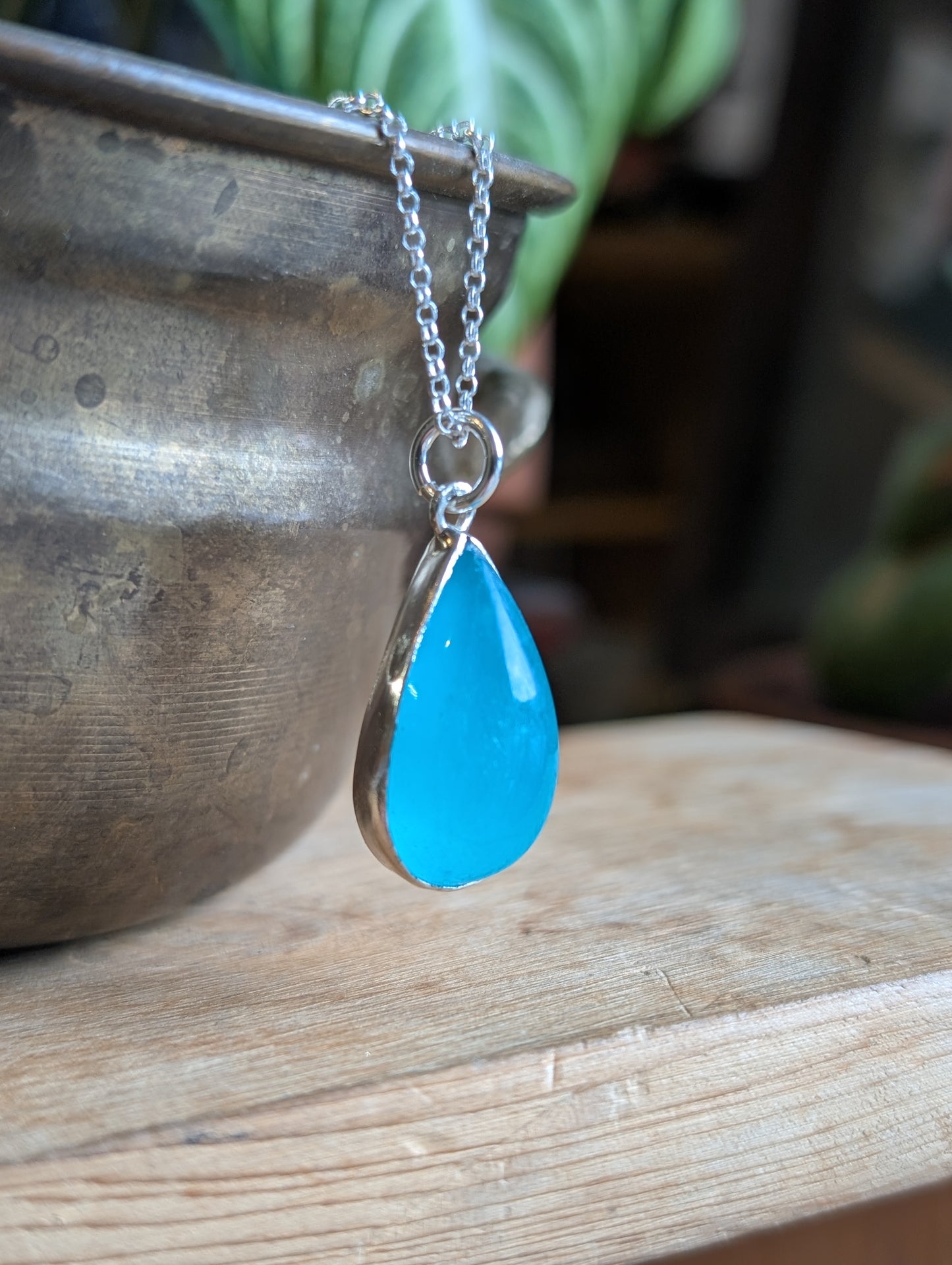 Amazonite pendant