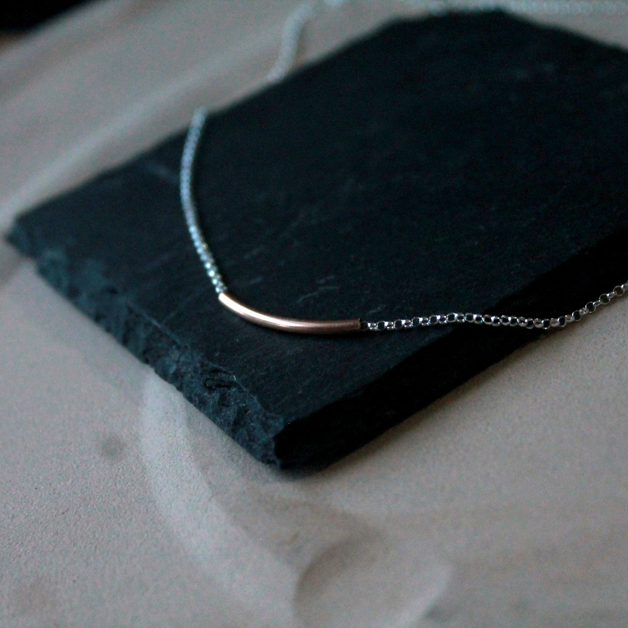Collier de tous les jours en or rose