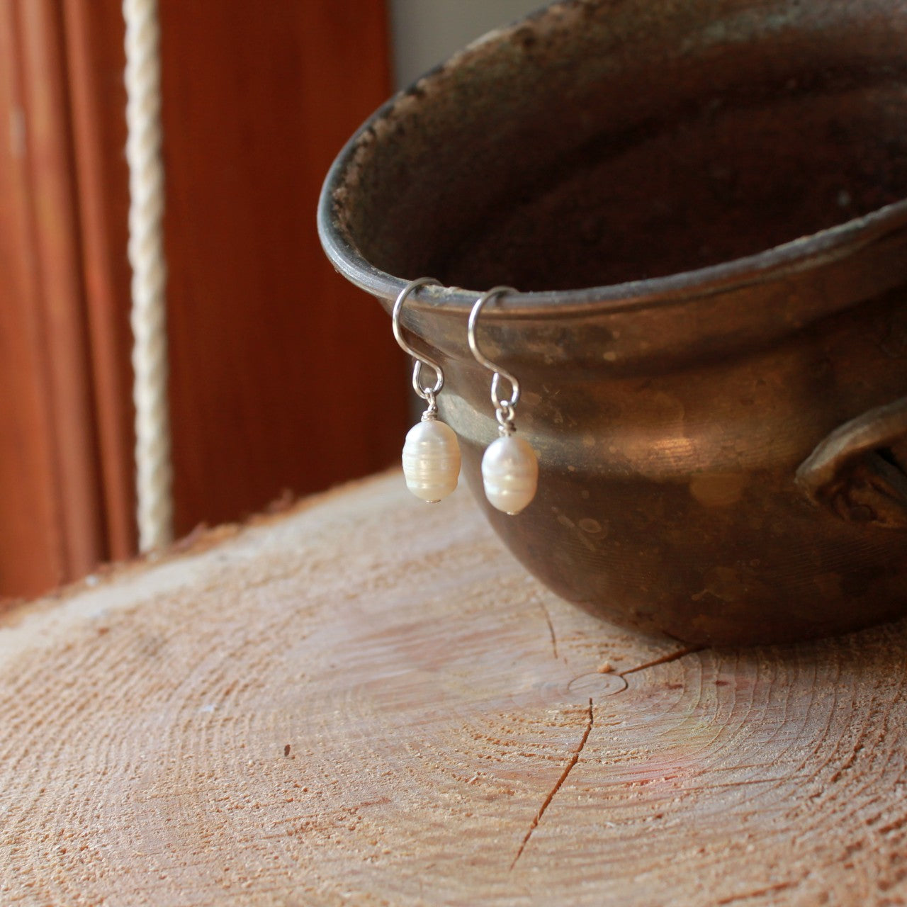 Boucles d'oreilles Ma perle rares - Perles