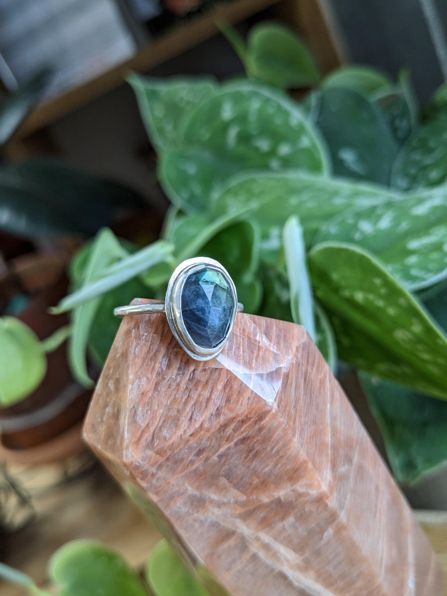Labradorite Ring