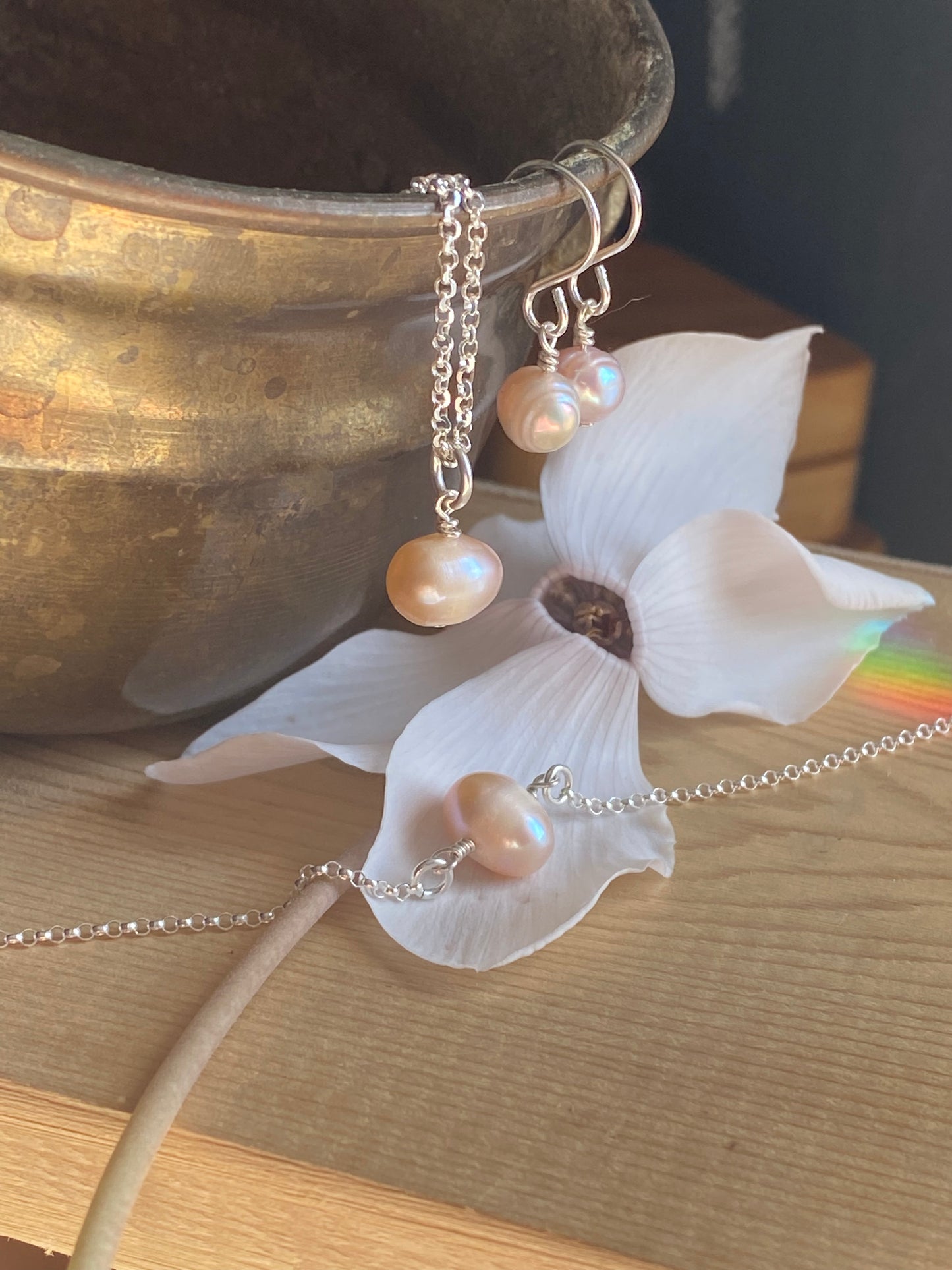 Collier de perles pastel - opt 2