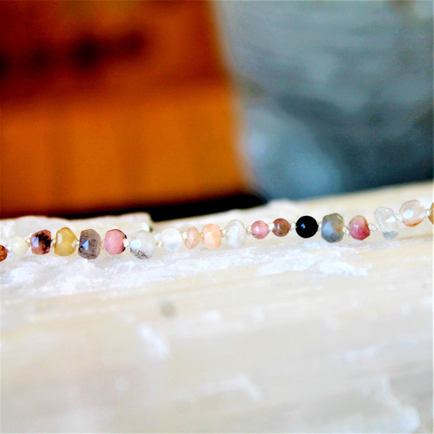 Collier Rosary beaded