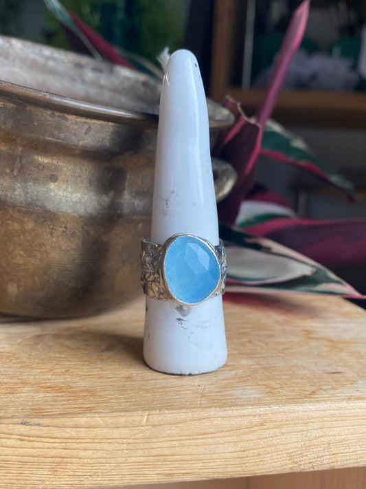 Bague Divinité Aquamarine