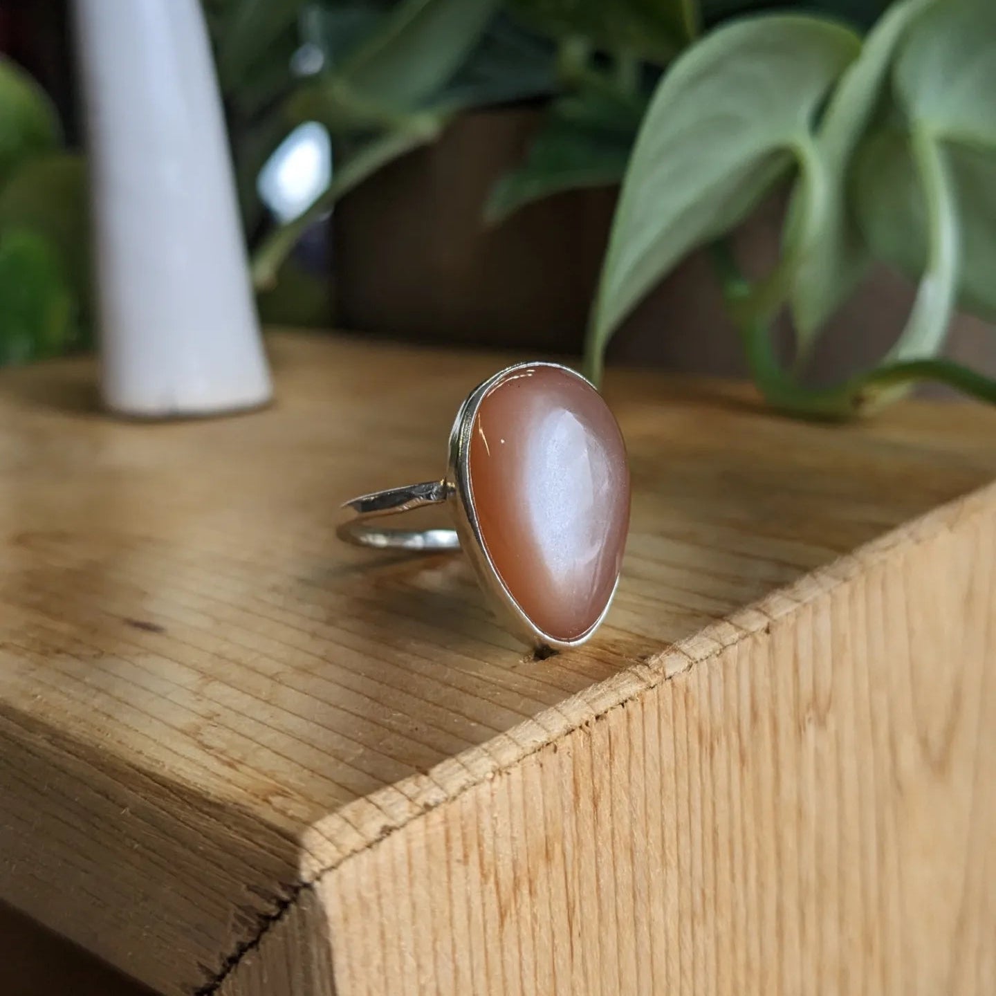 Peach Moon ring