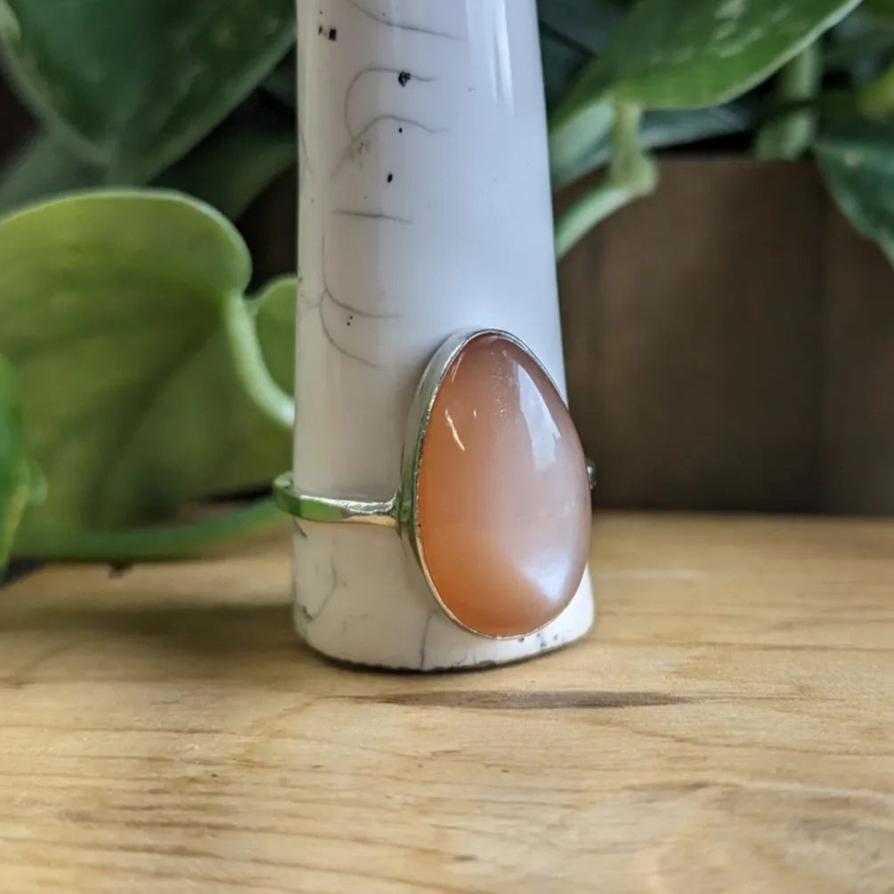 Peach Moon ring