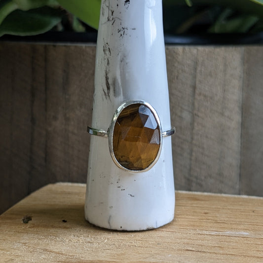 Tigers eye ring