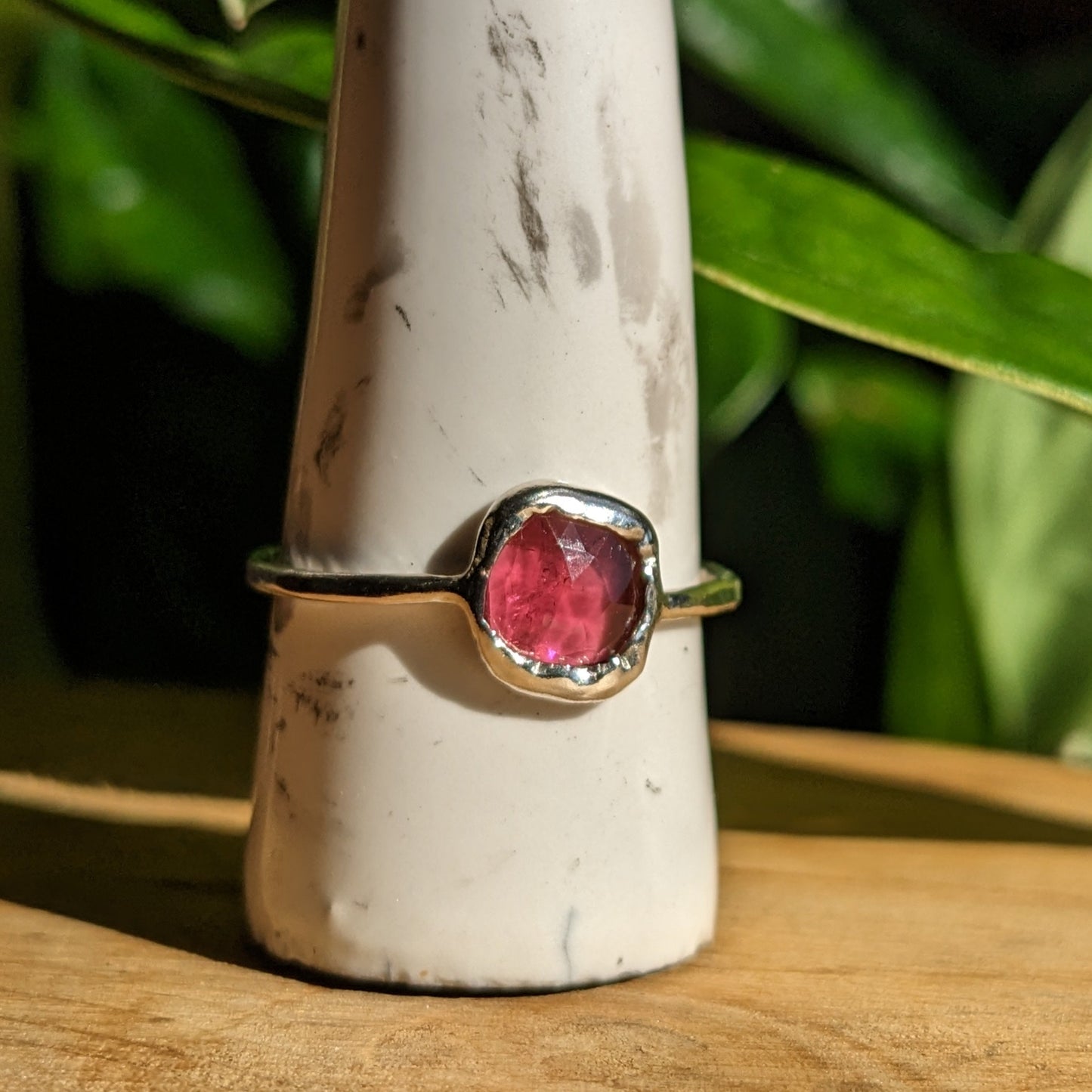 Garnet ring