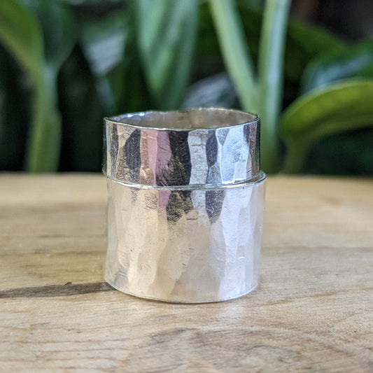 Basic wide band rings (1/4 inch and 1/2 inch)