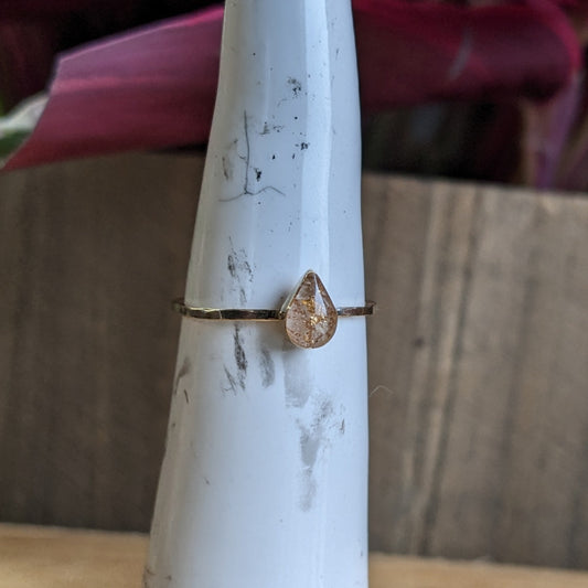 Breast milk and gold ring