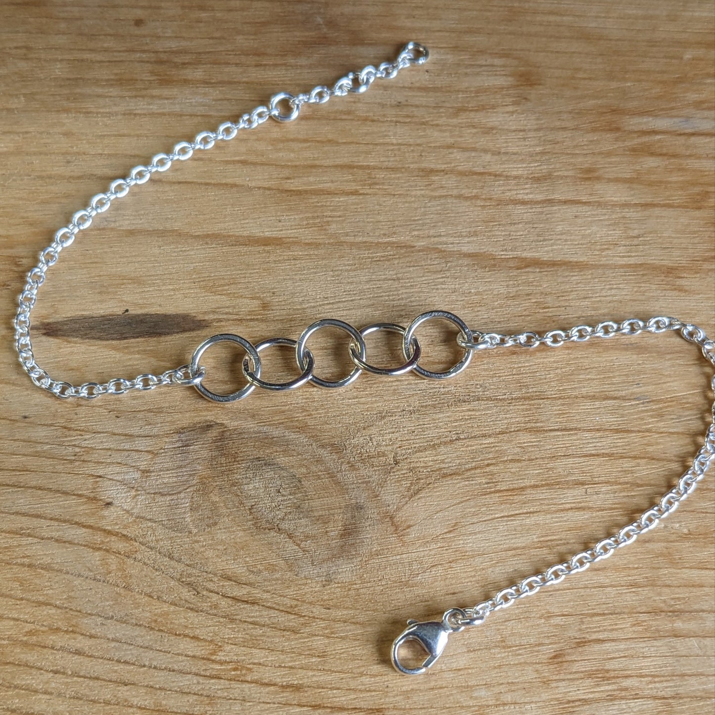 Family eternity rings bracelet