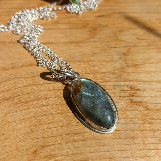 Labradorite necklace