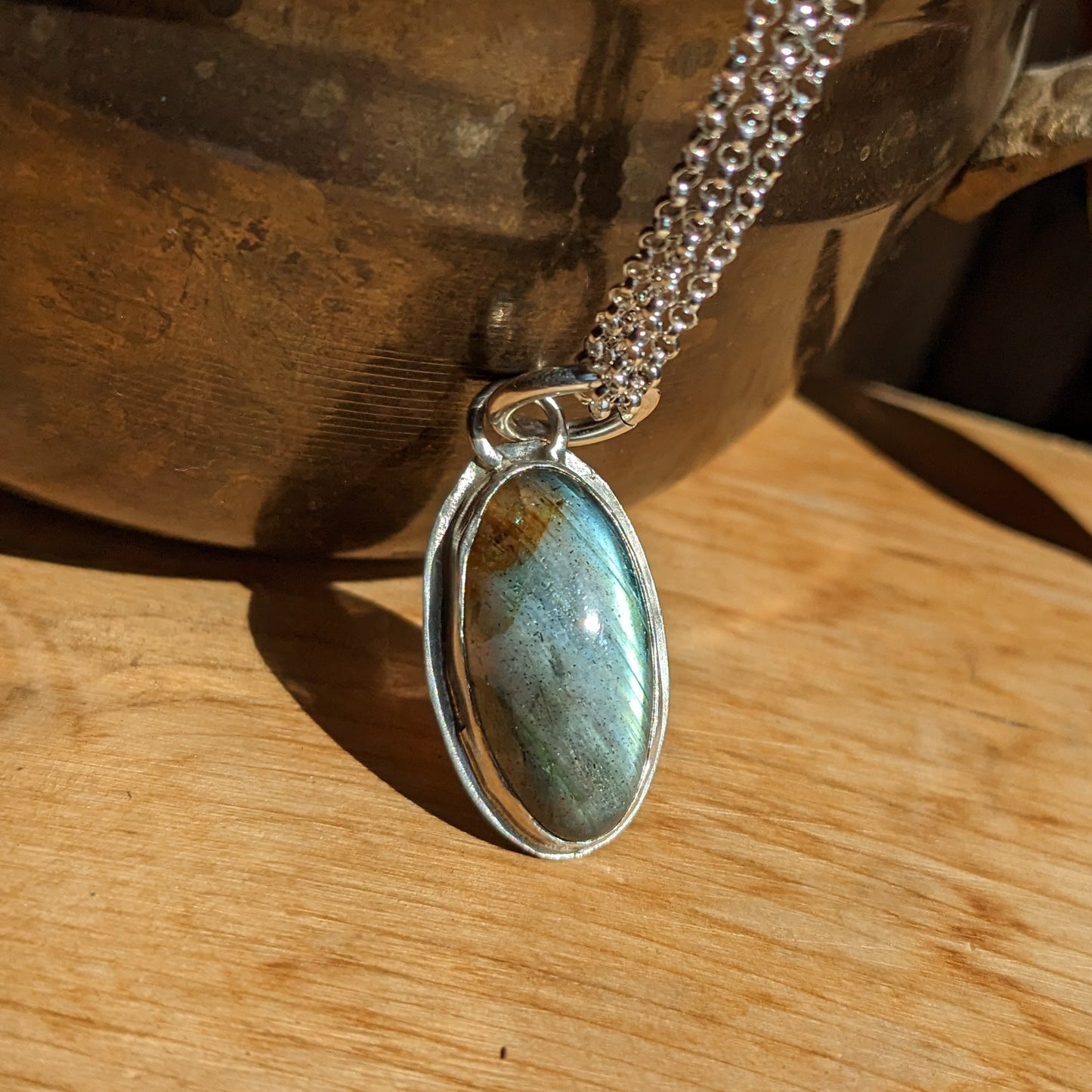 Labradorite necklace