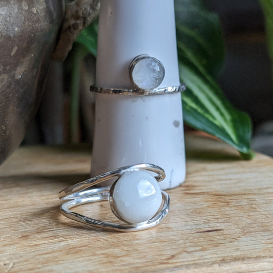 Breast milk and silver ring