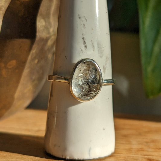 Bague Diamant Herkimer