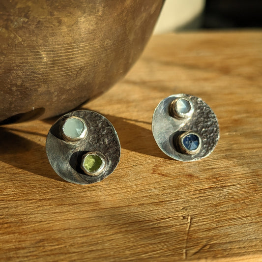 Family Yin Yang ear studs