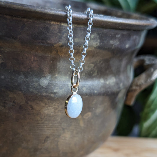 Breast milk Gold pendant