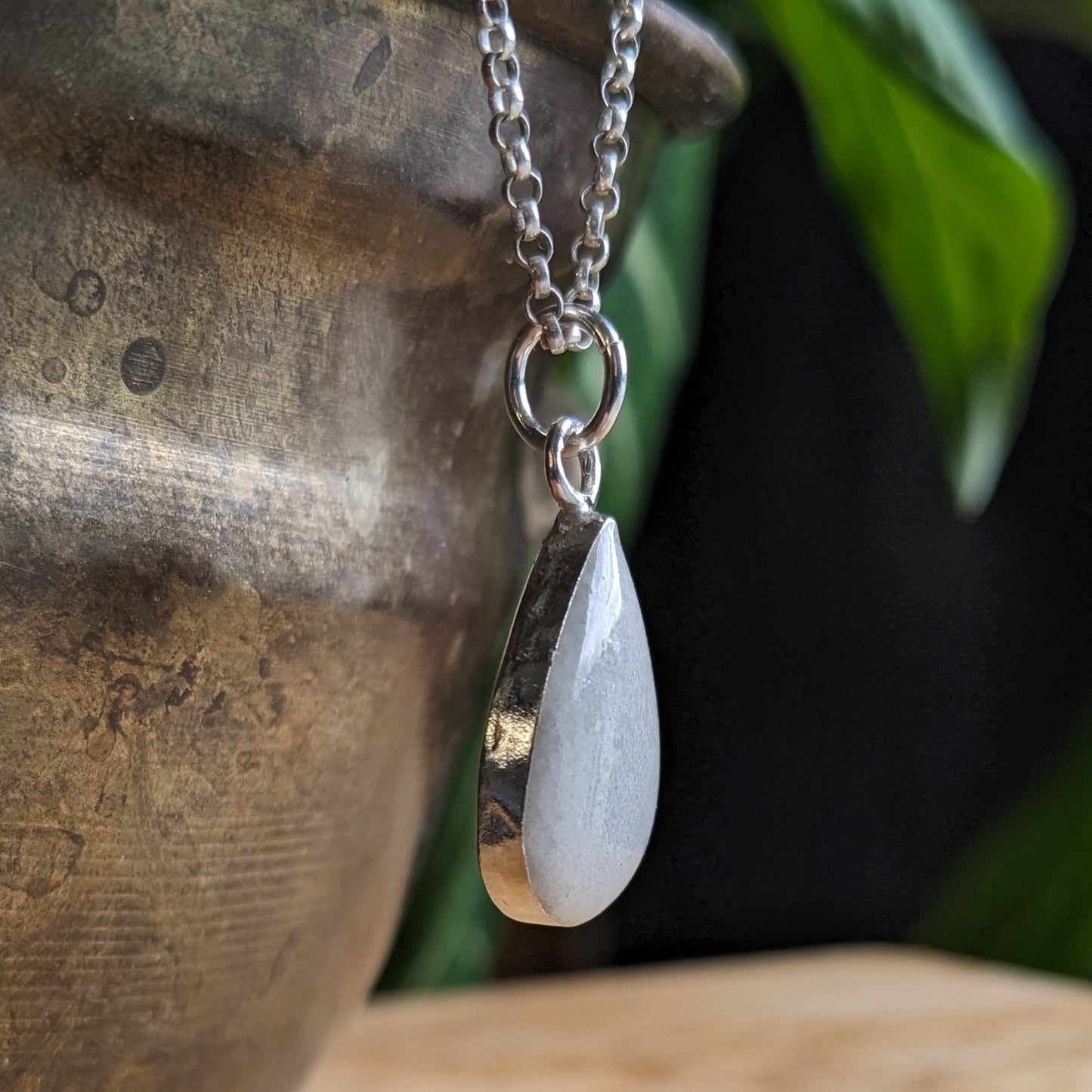 Breast milk necklace