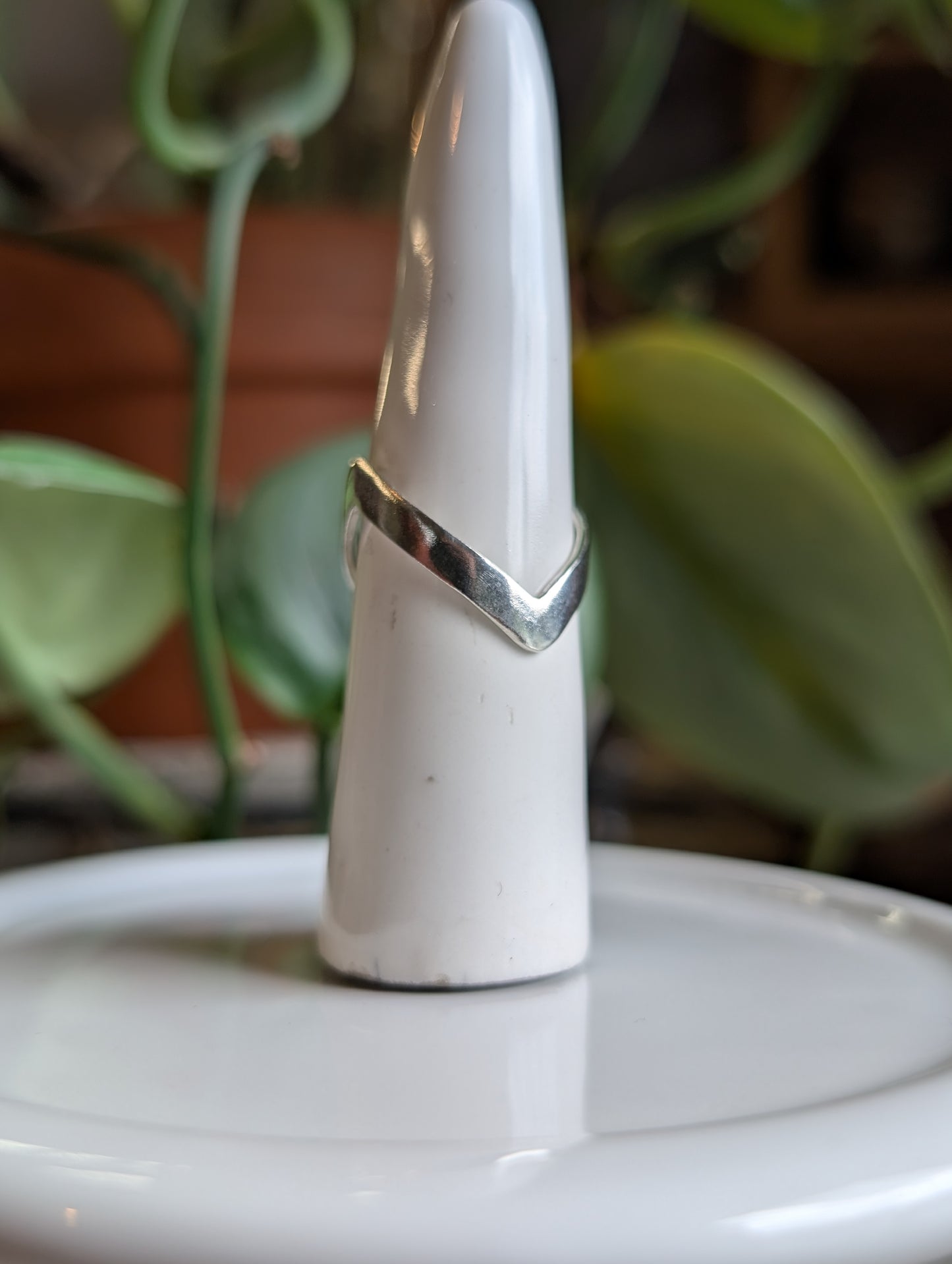 Double Chevron ring