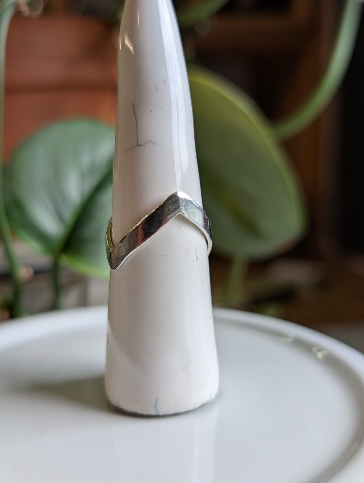 Double Chevron ring