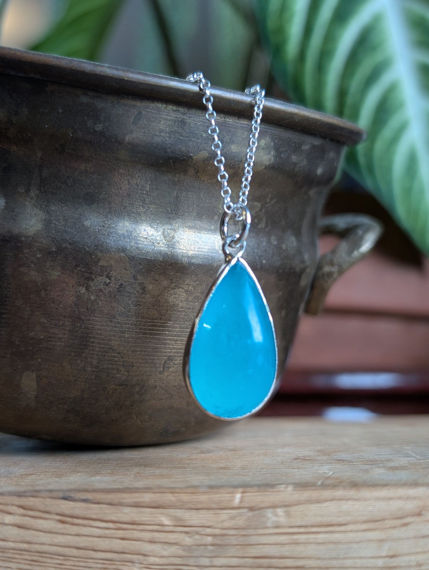 Amazonite pendant