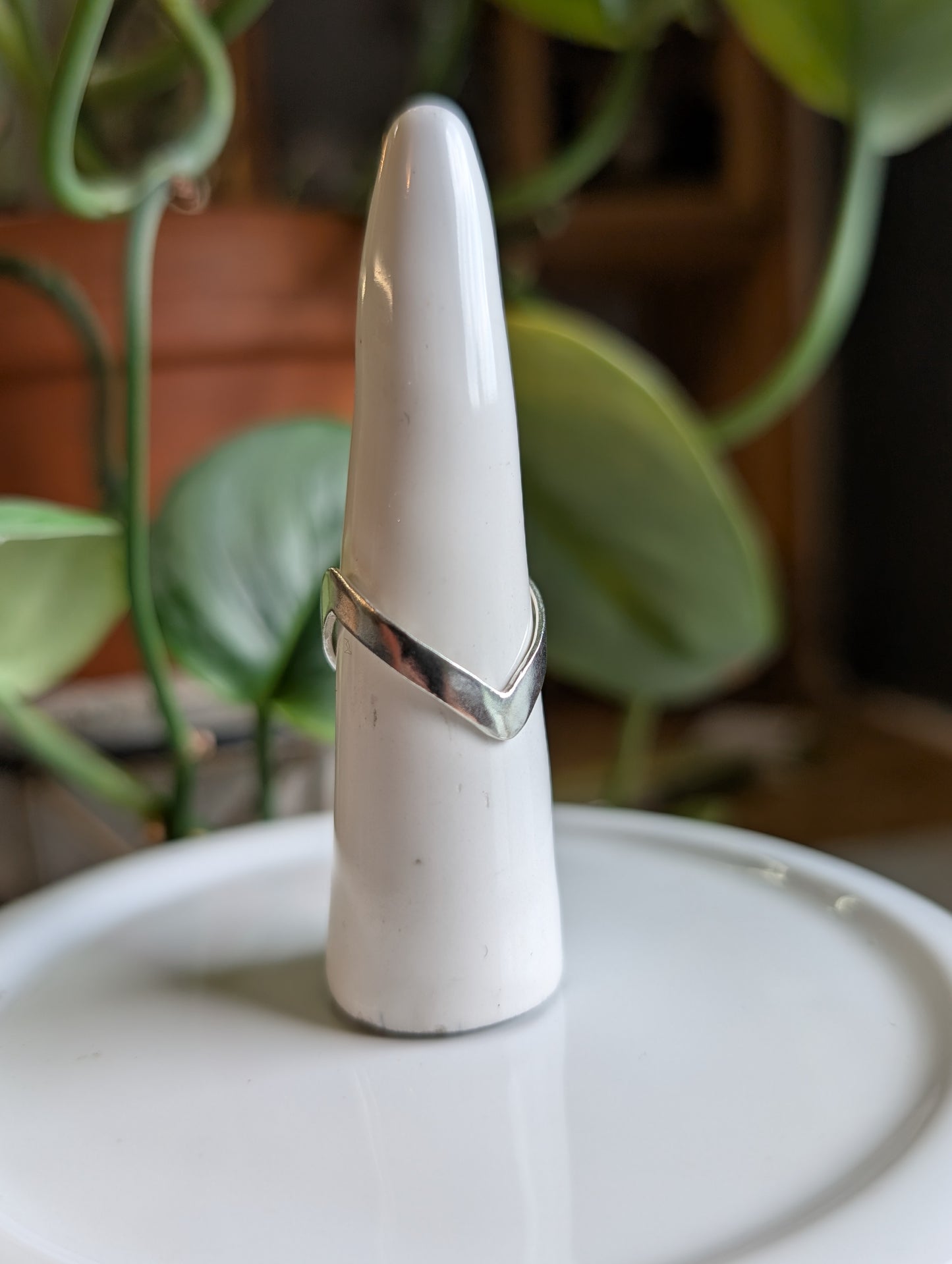 Double Chevron ring