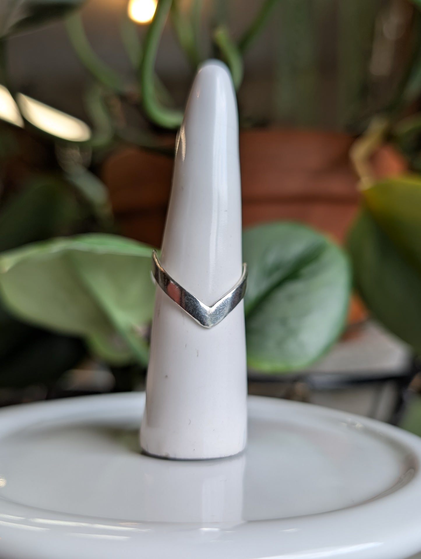 Double Chevron ring