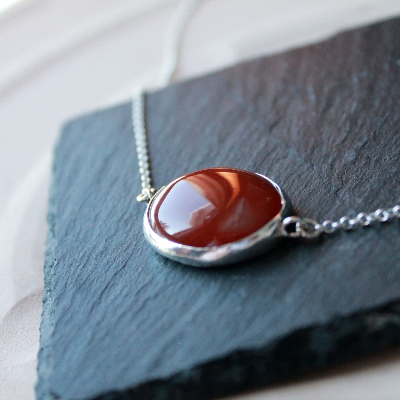 Collier de beauté cornaline