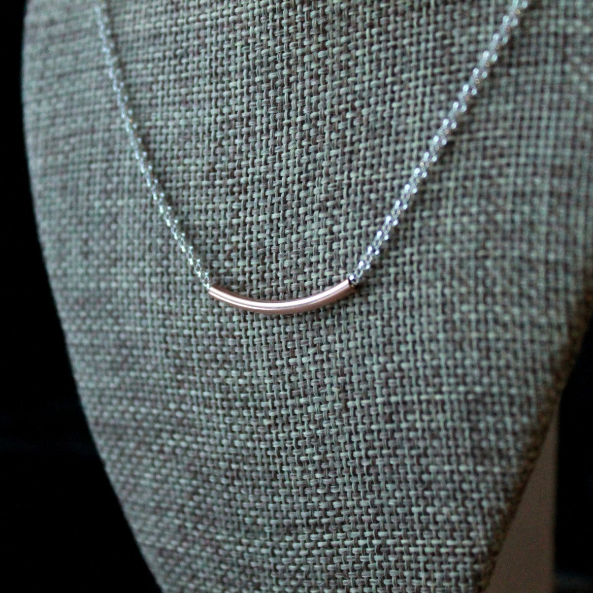 Collier de tous les jours en or rose