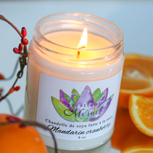 Mandarine Cranberry candle
