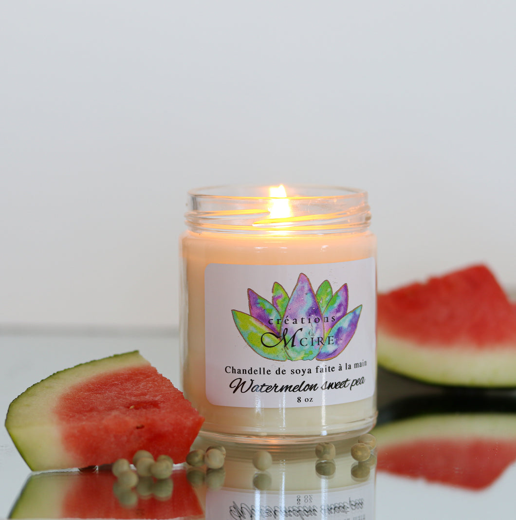 Watermelon Sweet Pea candle