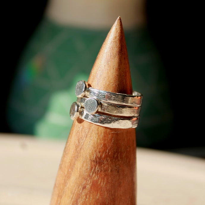 Everlasting Recycled Silver Rings