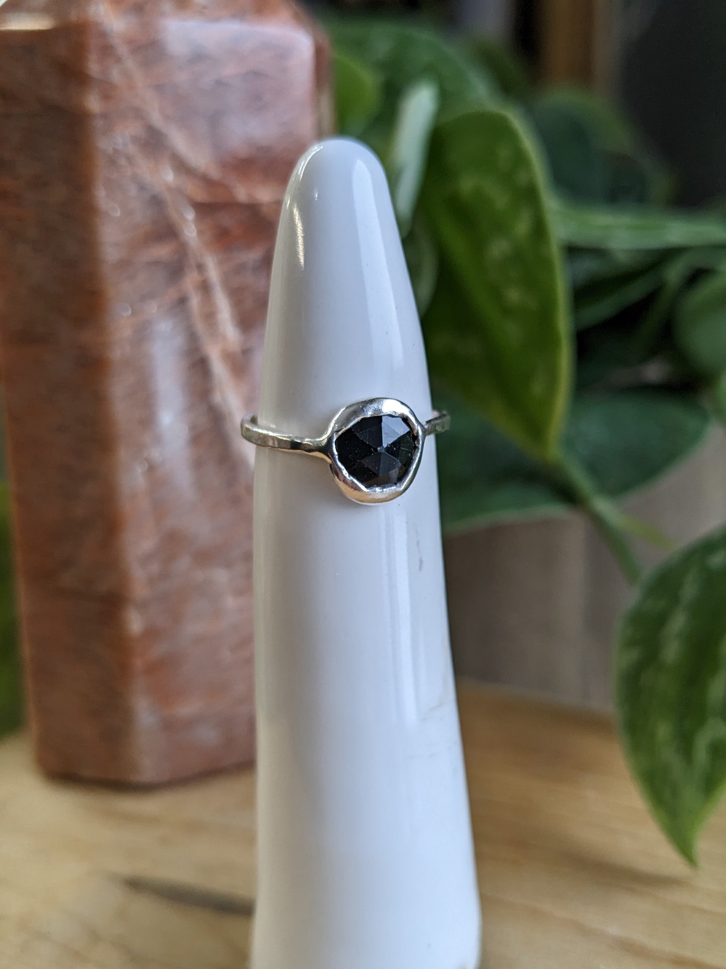 Black Tourmaline Ring