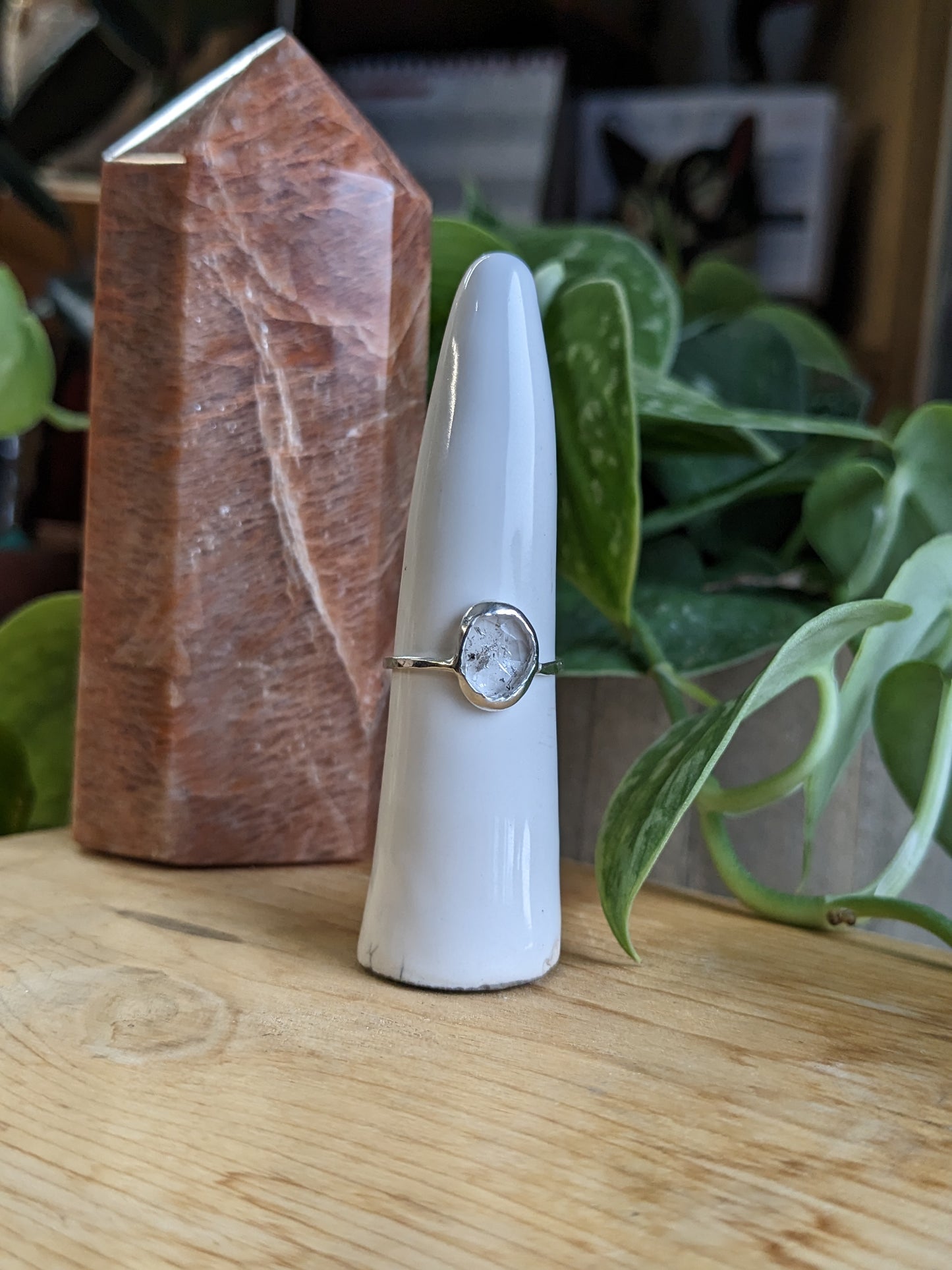 Bague Diamant Herkimer