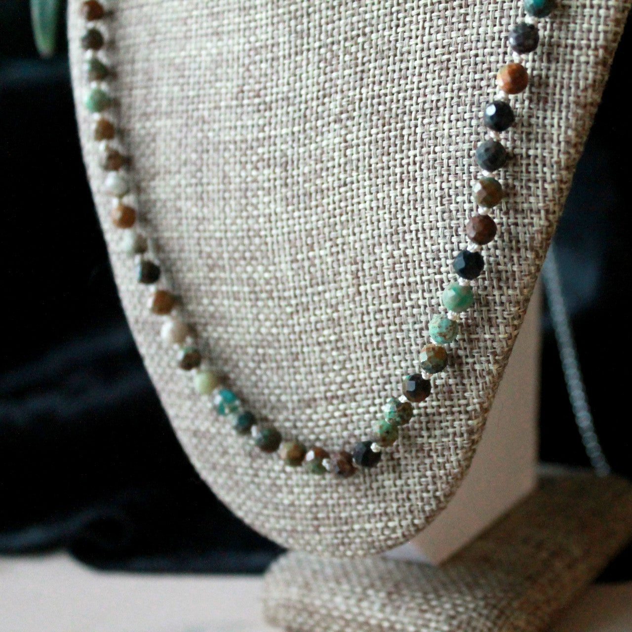 Collier Chapelet Turquoise