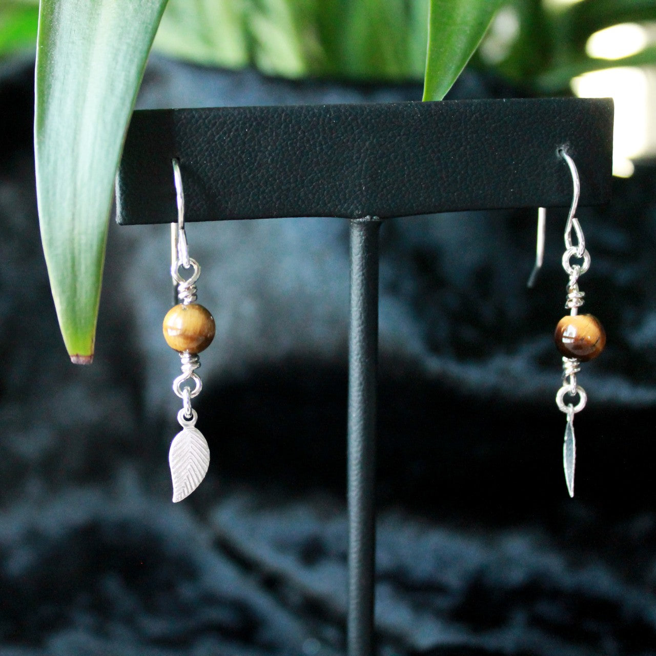 Tigers Leafs Earrings