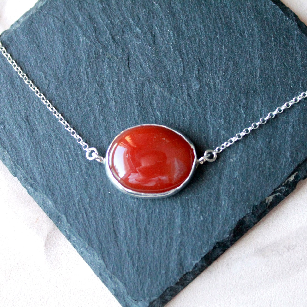 Collier de beauté cornaline