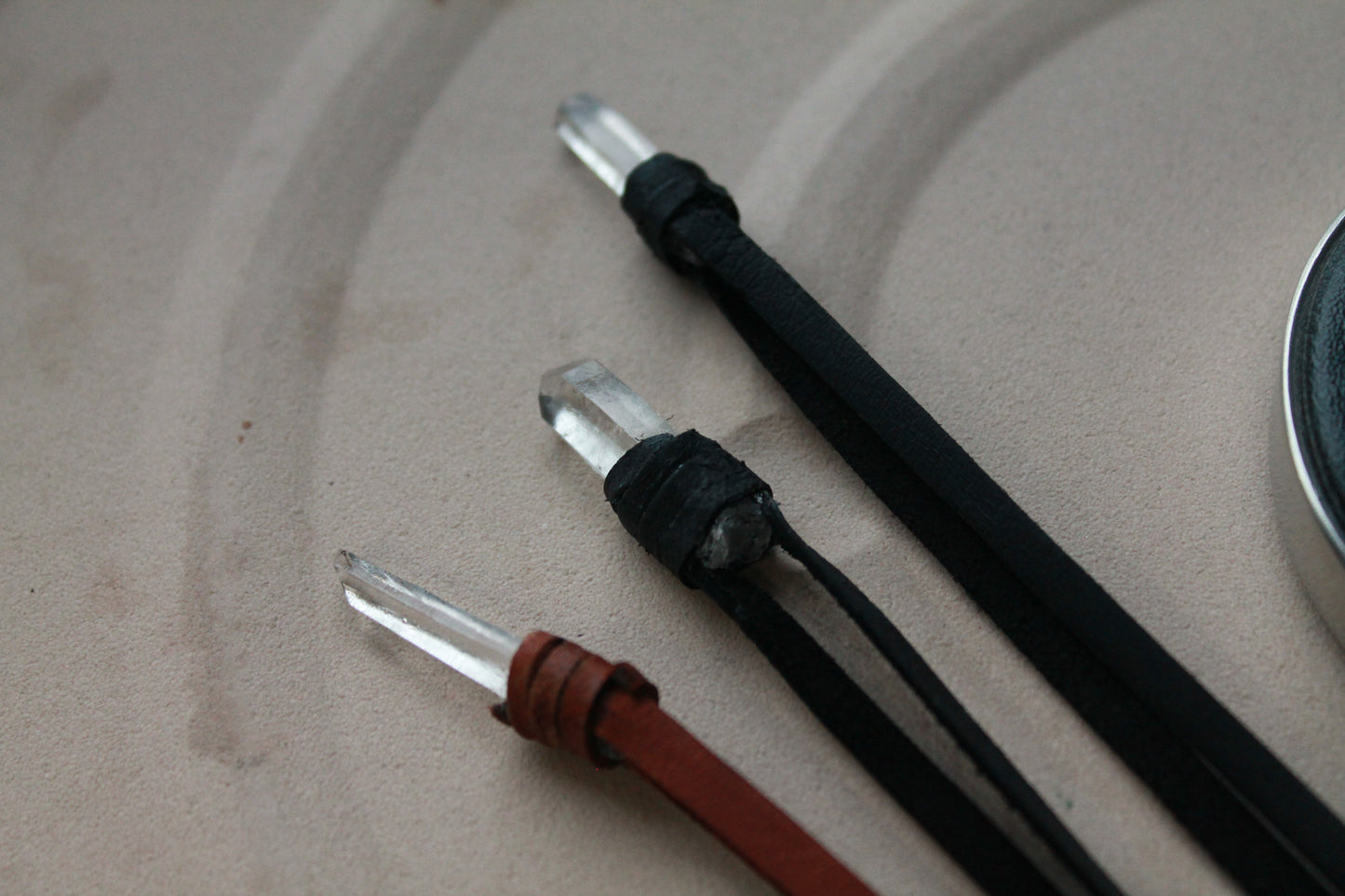 Baguette de quartz - Collier Totem