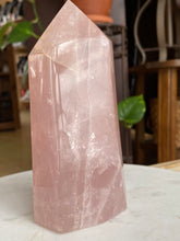 Load image into Gallery viewer, Rose Quartz Tower-XL