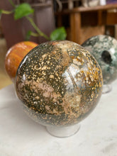 Load image into Gallery viewer, Ocean Jasper sphere
