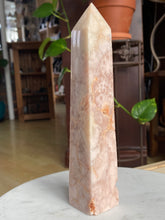 Load image into Gallery viewer, Pink amethyst Obelisk XL