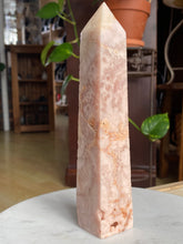 Load image into Gallery viewer, Pink amethyst Obelisk XL