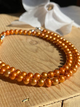Load image into Gallery viewer, Sweet Pearls Necklace - Orange