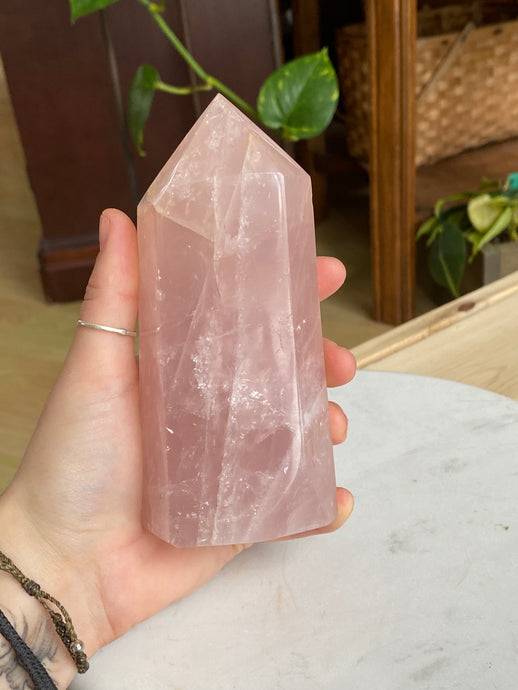 Rose Quartz Tower-XL