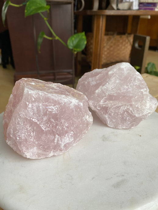 Quartz rose brut