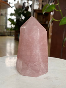 Tour de quartz rose