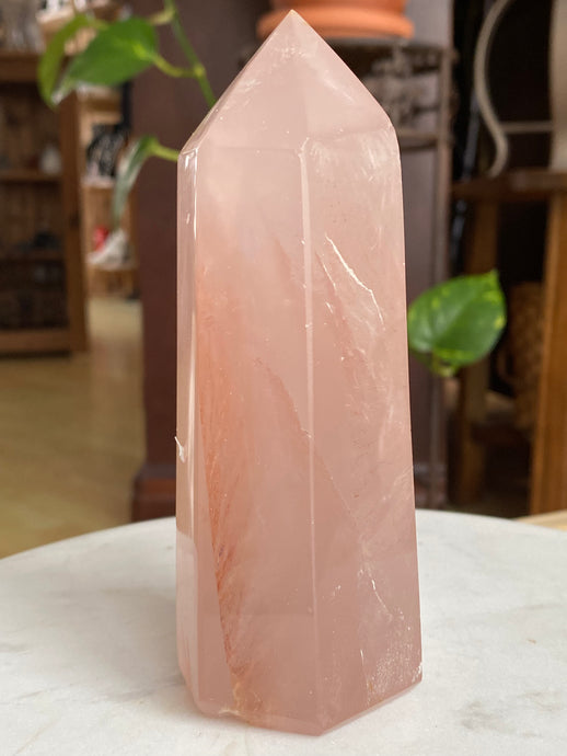 Tour de quartz rose-L