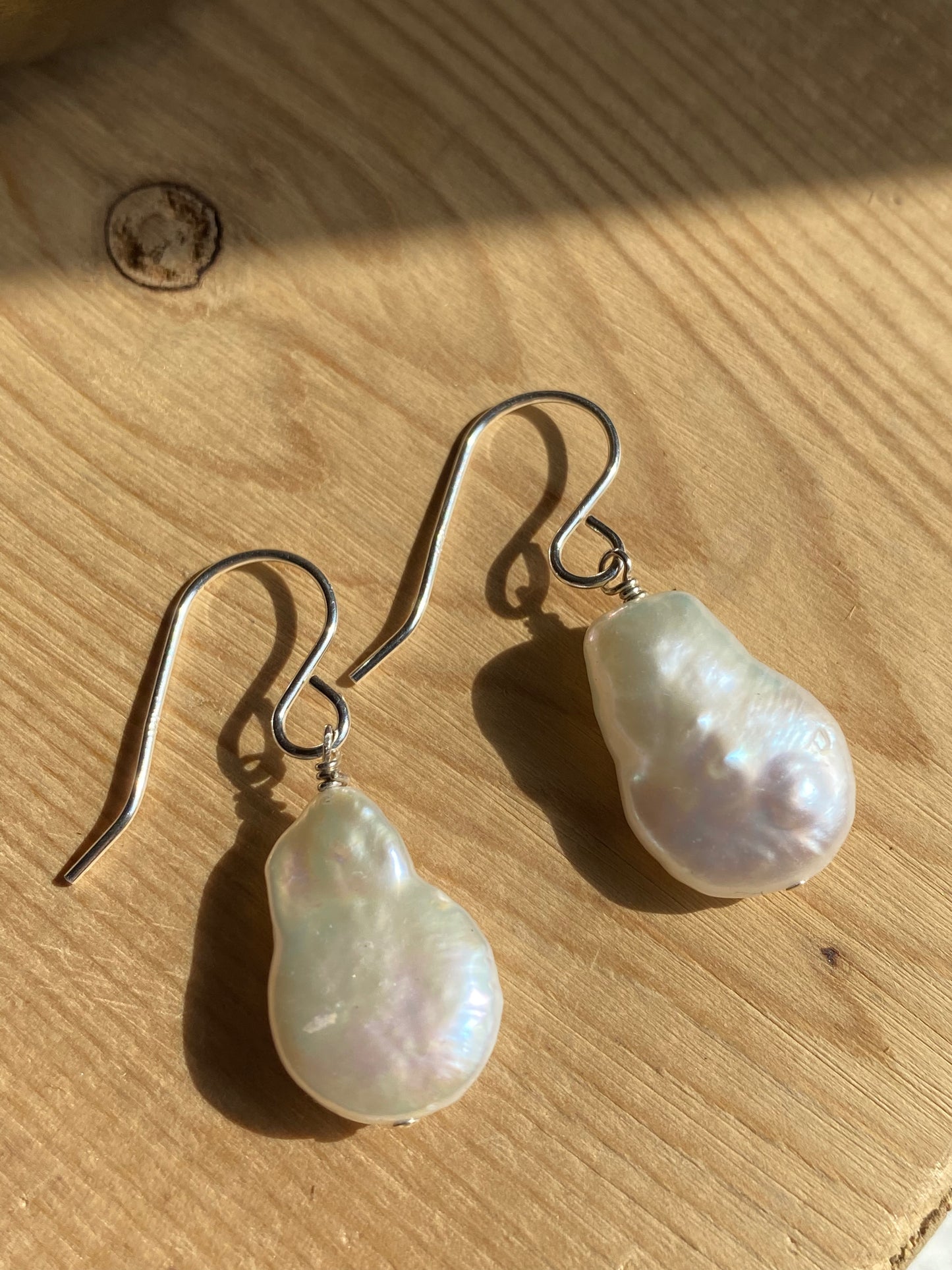 Boucles d'oreilles perles forme poire