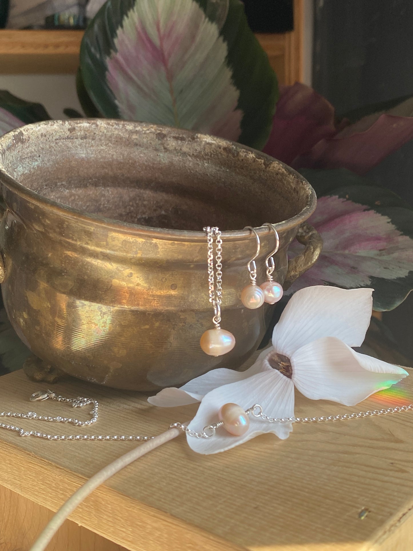 Collier de perles pastel - opt 1