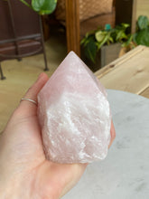 Load image into Gallery viewer, Rose Quartz Rough point L